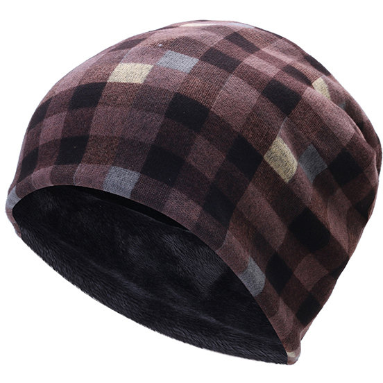 rid Cotton Thickening Velvet Beanies 